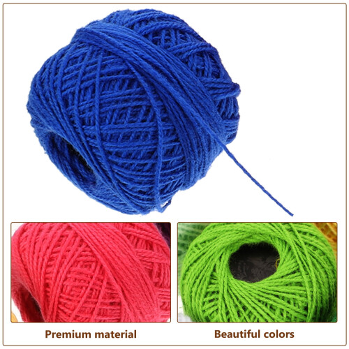 16 Rolls Multi-function Embroidery Thread DIY Craft Threads Fabric Bracelets Convenient 2