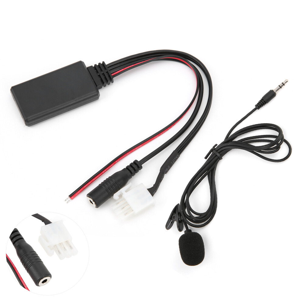 Aux Bluetooth 5.0 Car Adapter For Honda Goldwing Gl1800 - 12V Audio Connection 4691390799818