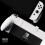 Skull & Co. NeoGrip Ergonomic Hard Shell with Replaceable Grips for Nintendo Switch OLED & Regular – White 3