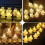 Halloween LED Ghost String Lights, Battery-Powered, Multi-Mode Warm Light, Flashing Holiday Decoration – Compatible with AA Batteries 4