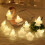 Halloween LED Ghost String Lights, Battery-Powered, Multi-Mode Warm Light, Flashing Holiday Decoration – Compatible with AA Batteries 6