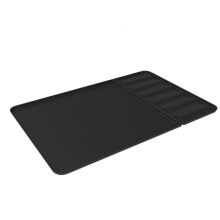 Hitzebeständiger Kaffeeuntersetzer aus Silikon Black