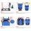 Insulated Cooler Bag 12L 3-Layer Dual-Zone Expandable 7