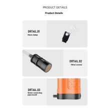 Buiten Nood Persoonlijk Waterfilter 4-Traps Filtersysteem Draagbare Waterzuiveraar Nood Overlevingswaterfilter, B