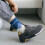 Xinwanna1Pair Γυναικείες Ανδρικές Αθλητικές Κάλτσες μεσαίου σωλήνα Ασύμμετρες Ριγέ Hip 3