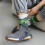 Xinwanna1Pair Γυναικείες Ανδρικές Αθλητικές Κάλτσες μεσαίου σωλήνα Ασύμμετρες Ριγέ Hip 5