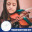Violin Chin Rest Clear Support for 4/4 Violin 6