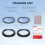 Glasses Spacer Protector for Meta Quest 3 – Blue Light Blocking, Anti-Scratch Ring Compatible with Meta Quest 3 7