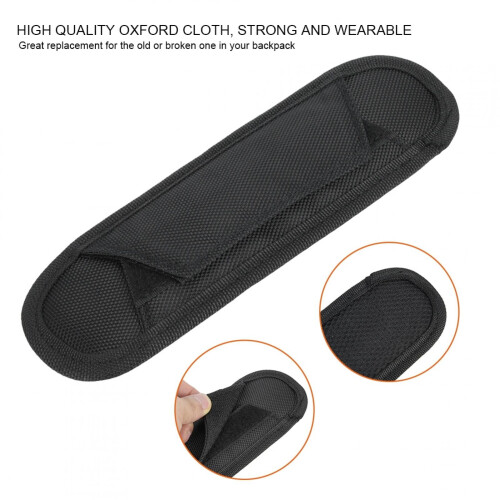 FAGINEY Bag Strap Pad, Shoulder Strap Pad, Black For Camera Backpack 1