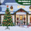 Xinwanna 6FT Artificial Christmas Tree with Detachable 4