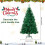 Xinwanna 6FT Artificial Christmas Tree with Detachable 8