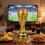 World Cup Trophy Ornament Resin 5.12 inches 5