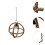 Small Parrot Ball Shaped Swing Parakeets Perches Bird Cage Accessories for Small 6