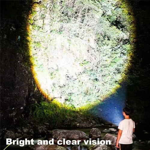 Portable Tent Light Folding LED Camping Flashlight Multipurpose Hiking Flashlight Double Light Source Lantern for Travel 1