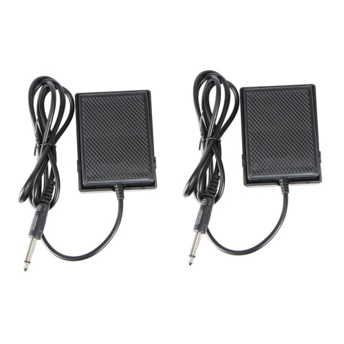 Σετ 2 ηλεκτρονικών πληκτρολογίων με ποδοκίνητα ποδιών Power Web USB 1