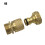 (American style) Rust-proof Copper Hose Nozzle with Ergonomic Handle 1