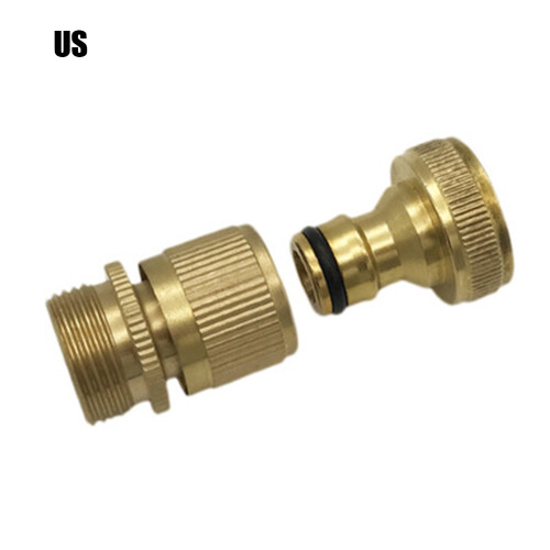 (American style) Rust-proof Copper Hose Nozzle with Ergonomic Handle