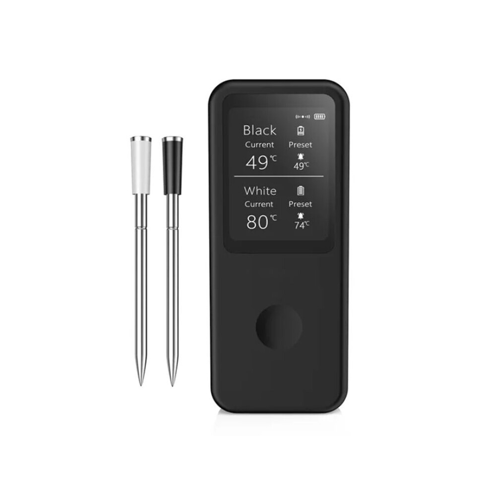 Wireless Meat Thermometer Digital  Probes with HD Display and APP Remote Monitoring for Rotisserie Grill BBQ