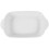 NICEXMAS Ceramic Serving Dish Salad Fruit Bowl White 1Pc 6