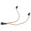 Car Speaker Adapter Cable Y-Splitter for Mercedes 8