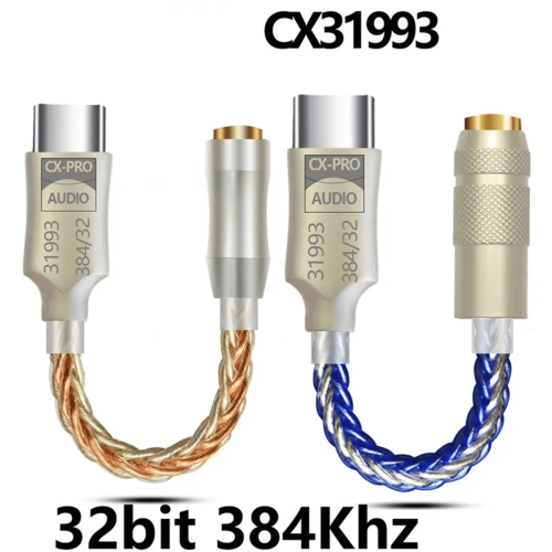 CX31993 HiFi Type C to 3.5mm Headphone Amplifier Audio Decoder IEM AMP Mobile Phone Adapter B 2