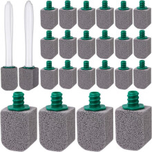 26 Pezzi di Pietra Pomice per La Pulizia del Water, Pietra Pomice per il Water con Manico Lungo, Scopino per Piscina, Vasche da Bagno, Lavello Della