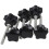 24 Pcs M6 x 50 mm Locking Star-Shaped Plastic  Male Thread Knob Grip 6