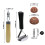 Tire Repair Set - Low Speed Air Buffer, Patch Roller, Inner Liner Scrapper, Tungsten Steel Buffing Wheel 7
