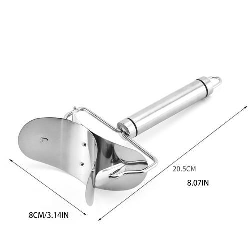 Kitchen Cutter Roller Stainless Rolling Cutter Circle Dough Roller Dumpling Mould Pie Ravioli For Home Kitchen DIY Gift 1