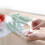 Rubber Dishwashing Gloves Long Cuff Thickened 6