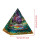 2x Ametyst Krystalkugle Orgonit Pyramide Obsidian Chakra Energi Orgonsten 8