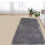 Gray Plush Polyester Carpet Thick 5