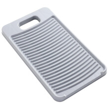 Washboard for Hand Washing Clothes with Builtin Soap Holder, Hangable Antislip Laundry Board