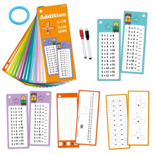 (Addition) 15pcs Math Flash Cards, Fun Learning Toys for Kids