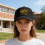 Baseball Cap Flag Pattern Adjustable Outdoor Sun Hat 6