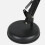 Support de microphone de bureau réglable, support de microphone de table court avec bras articulé à fixation par engrenage 5
