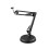 Support de microphone de bureau réglable, support de microphone de table court avec bras articulé à fixation par engrenage 7