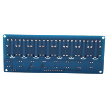 8 Channel Low Level Trigger Relay Module 12V, Compact 13.4x5.2cm