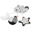 Newborn Black and White Spiral Hanging Toy 12