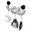 Newborn Black and White Spiral Hanging Toy 9