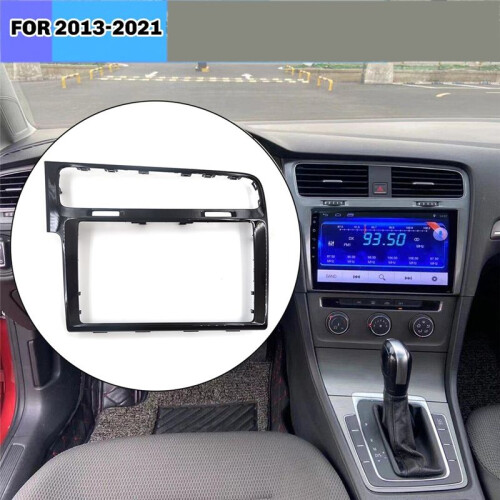 8 Inch Glass Screen Frame for   7 2013-2021 Console Center GPS Navigation Panel Cover Trim Frame 2