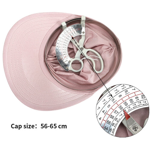 Strikket baseballsolhatt i nylon til dame, 56–65 cm 1