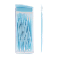 Tandpetare Interdental rengöringsverktyg, Tandpetare med dubbla huvuden Mjuka tandtrådspeglar, Bärbar oral tandborste för effektiv interdental