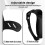 Silicone Anti-Throw Controller Grips Cover for Oculus Quest 2 – Adjustable Knuckle Straps, Compatible with Meta/Oculus Quest 2 5