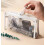 (Purple) Clear Pencil Case See Through Pencil Case (Pink) 3