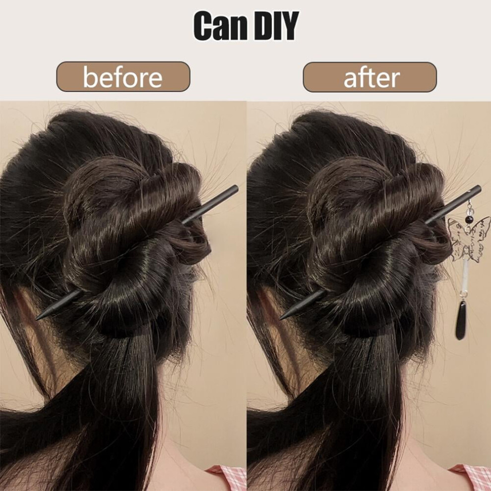 Plastic Vintage Chinese Hairpin for Women, Cheongsam Hanfu