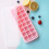 Ice Cube Tray,Ice Cube Tray Large Capacity with Cover Silicone 24 Grids Easy Release Ice Cube Trays Kitchen Tool 4