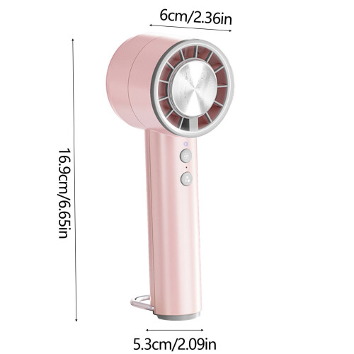 USB Charging Handheld Fan - High Wind, Low Noise, Portable Cooling 2