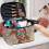 Makeup Organizer Foldable Turtle Design with Slip-in Pockets 5