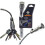 Magnetic LED Flashlight Portable Telescopic Torch with 3 4